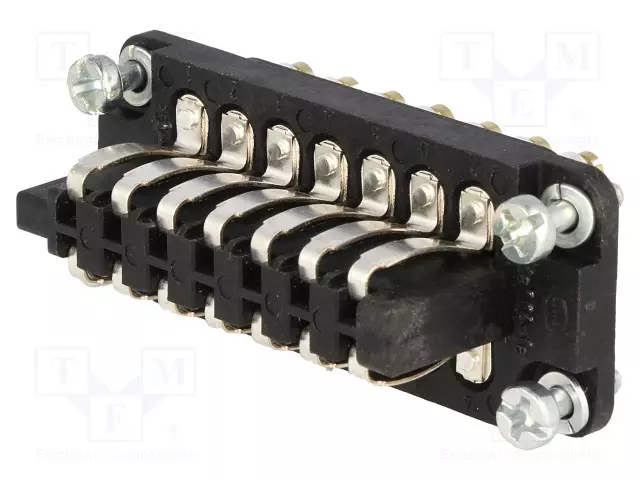 HDC-LIITTIMEN SISÄOSA - UROS - 10A - 25V - STAF® - PIN: 14 - HARTING liittimet - 09700142811 - 1