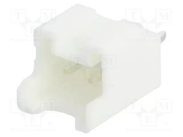 LIITIN: JOHTO-LEVY - PISTORASIA - UROS - PIN: 2 - PA - 3A - SUORA - THT - PCB - Signaaliliittimet rasteri 2,00mm - B02B-PASK-1 - 1