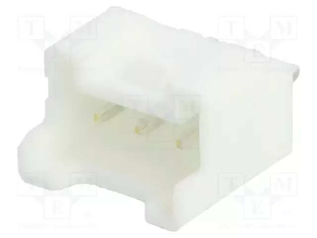 LIITIN: JOHTO-LEVY - PISTORASIA - UROS - PIN: 3 - PA - 3A - SUORA - THT - THT - Signaaliliittimet rasteri 2,00mm - B03B-PASK-1 - 1