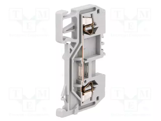 LIITIN: KISKO-279 - 18A - 800V - JOUSIPURISTIN - HARMAA - 0,08÷1,5MM2 - Kiskoliittimet - 279-901 - 1