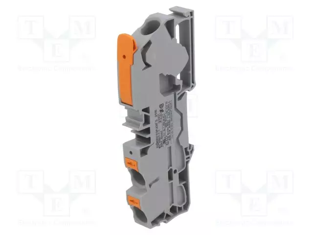 LIITIN: KISKO-2116 - 76A - 800V - PUSH-IN - HARMAA - 0,5÷16MM2 - NAVAT: 1 - Kiskoliittimet - 2116-5301 - 1