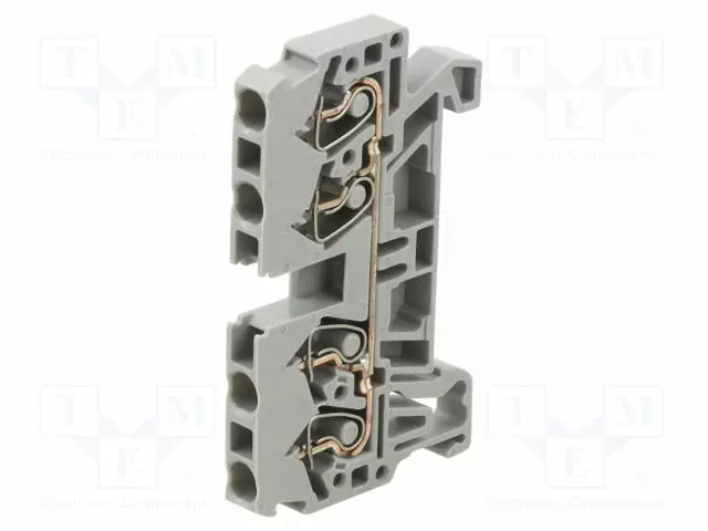LIITIN: KISKO-24A - 500V - JOUSIPURISTIN - HARMAA - 0,08÷2,5MM2 - Kiskoliittimet - 870-831 - 1