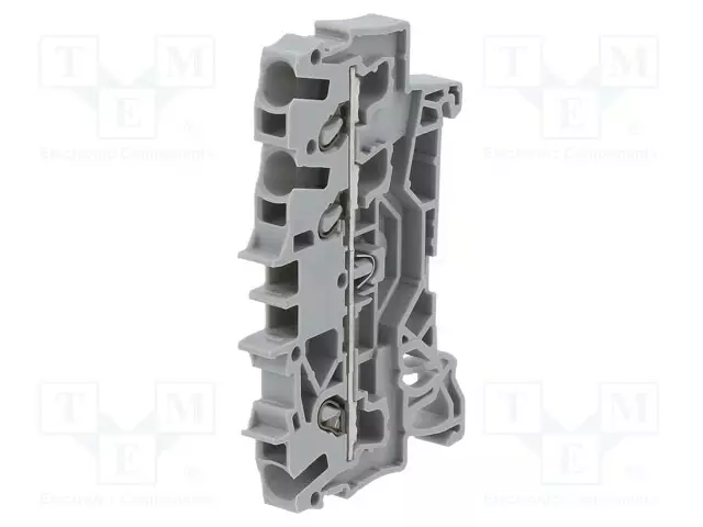 LIITIN: KISKO-2002 - 24A - 800V - DIN-KISKOLLE - JOUSIPURISTIN - TS35 - Kiskoliittimet - 2002-1301 - 1
