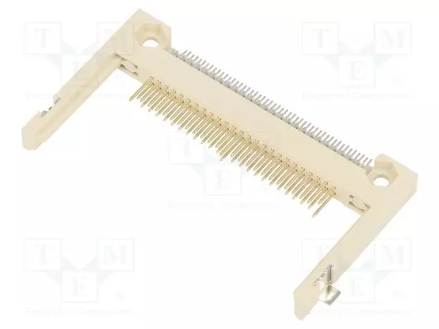 LIITIN: KORTTEJA VARTEN - COMPACT FLASH - SMT - GOLD FLASH - LCPOHM - Korttiliittimet - 101D-TAAB-R01 - 1