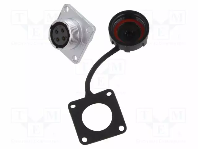 LIITIN: PYÖREÄT - N LIITINAARAS - PIN: 4 - IP67 - WF16 - 15A - 500V - WEIPU liittimet - WF16K4BZZ1 - 1