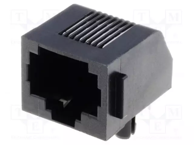 LIITIN: RJ45 - PISTORASIA - PIN: 8 - CAT: 3 - MATALAN PROFIILIN - 8P8C - RJ liittimet - 5555162-1 - 1