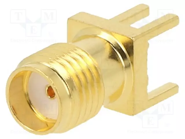 LIITIN: SMA - N LIITINAARAS - REUNA-MIDDLE BOARD MOUNT - 50OHM - SMA, SMB, SMC liittimet - BU-1420711821 - 1