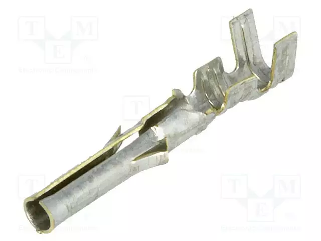 NAARASKONTAKTI - STANDARD .062" - TINATTU - 24AWG÷18AWG - JOHTOON - Signaaliliittimet rasteri 3,68mm - MX-02-06-1101 - 1