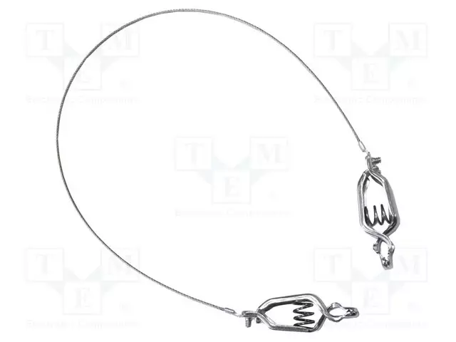 MAADOITUSJOHTO - MOLEMMIN PUOLIN,KROKOTIILIPURISTIN - PIT: 0,38M - Mittausjohdot - AI-000441 - 1