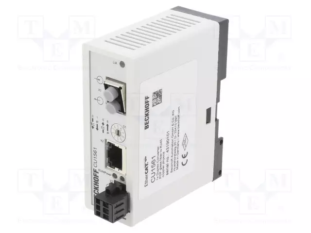 MEDIAMUUNNIN - ETHERNET/ETHERCAT/YKSIMUOTOVALOKUITU - 24VDC - IP20 - Teollisuusverkot - CU1561 - 1