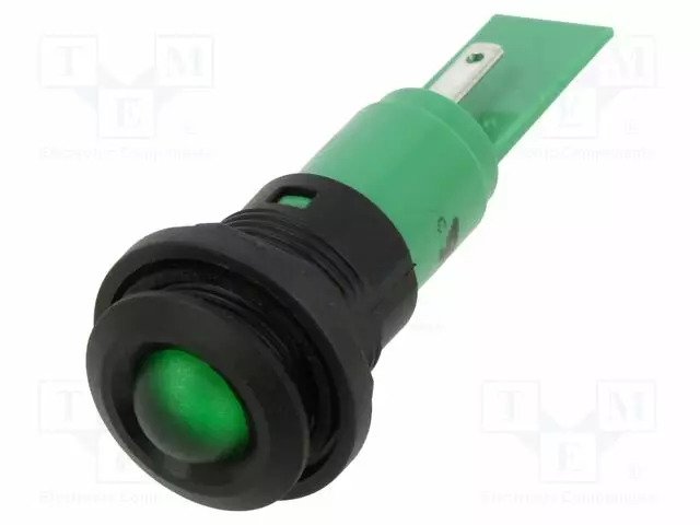 MERKKIVALO: LED - VIHREÄ - 24VDC - 24VAC - Ø16MM - Merkkivalot ja pienoislamput - 19371351 - 1
