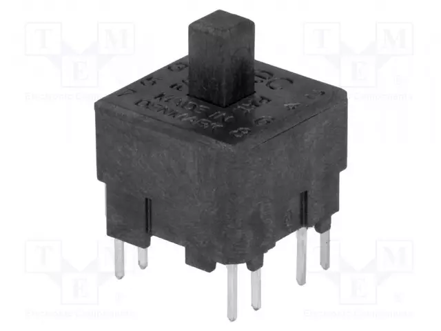 MIKROKYTKIN TACT - DPST-NO + DPST-NC - AS: 2 - 0,025A/120VDC - THT - TACT mikrokytkimet - MEC15451 - 1