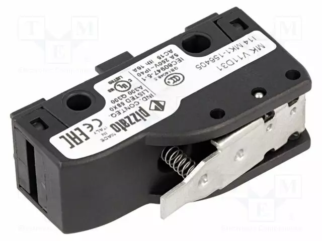 MIKROKYTKIN SNAP ACTION - 5A/250VAC - 4A/24VDC - VIVUN KANSSA - SPDT - SANP ACTION mikrokytkimet - MKV11D31 - 1