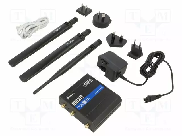 MODUULI: ROUTER - DDR2 - 16MBFLASH,128MBSRAM - 83X25X74MM - IP30 - M2M (GPRS/HSPA/LTE) moduulit - RUT271 - 1