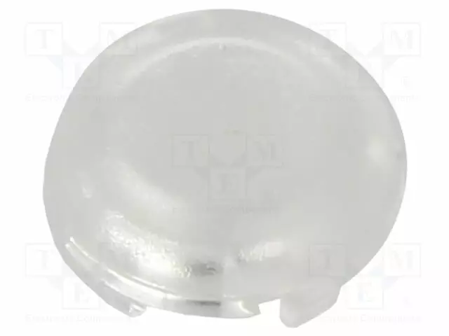 NÄPPÄIN - LED - PYÖREÄ - LÄPINÄKYVÄ - Ø10MM - POLYKARBONAATTI - H: 2,4MM - TACT mikrokytkimet - MEC1JS11 - 1