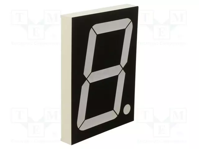 NÄYTTÖ: LED - 7-SEGMENTTINÄYTTÖ - 101,6MM - 4" - MERK.LKM: 1 - PUNAINEN - 7-segmenttinäytöt - FYS-40011DUR-11 - 1