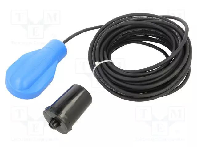 NESTETASON ANTURI - MAX.50°C - OUT: NO + NC - JOHDOT - IP68 - 10A - Teollisuus nestetasoanturit - 72.A1.1.000.1501 - 1