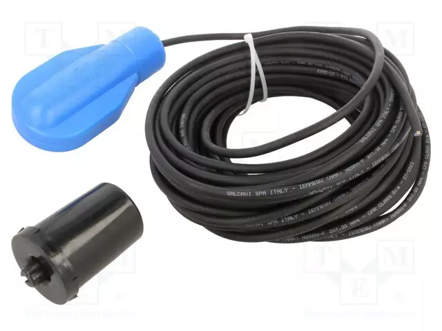 NESTETASON ANTURI - MAX.50°C - OUT: NO + NC - JOHDOT - IP68 - 10A - Teollisuus nestetasoanturit - 72.A1.1.000.2001 - 1