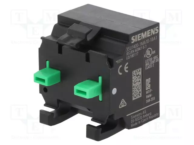 OHJAUSMODUULI - 3SU1.5 - VALAISTUS: EI OLE - Ø22MM - SIRIUS ACT - Taulukytkimien lisävarusteet - 3SU1400-1MA10-1BA1 - 1