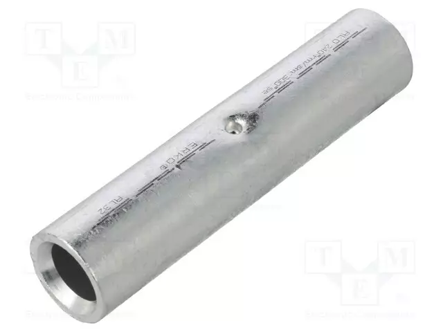 PÄÄTE: JATKOHOLKKI - ALUMIINI - 240MM2 - TINATTU - PURISTETTAVA - Pääteholkit ja jatkoholkit - ALD-2401 - 1