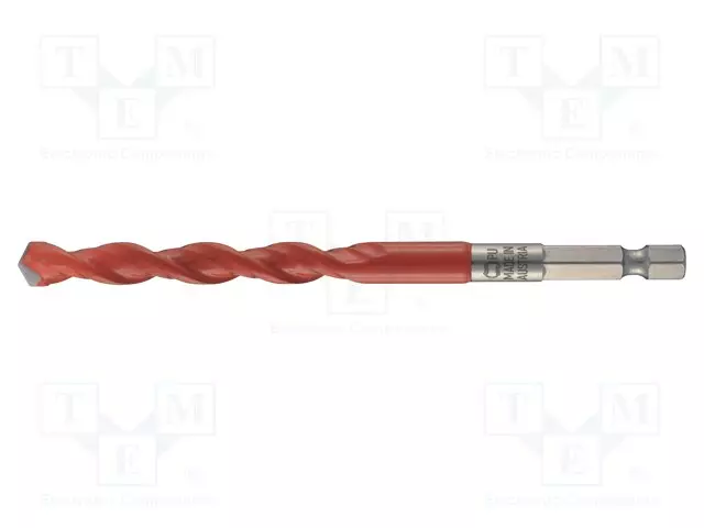 PORANTERÄ - Ø: 5MM - Ø: 3/16" - L: 100MM - TERÄS - VOLFRAMIKARBIDI - 1/4" - Muut poranterät - ALP.272005001 - 1