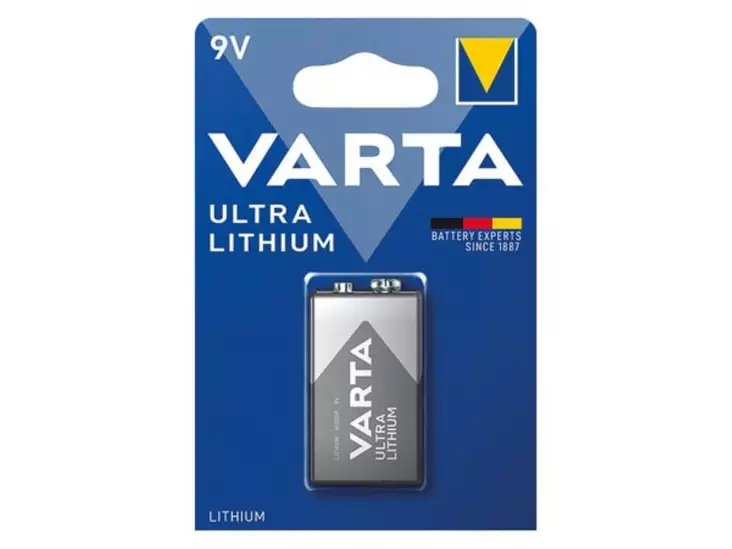 PROFESSIONAL LITHIUM 9V E-BLOCK VARTA (1pc/bl) - Litiumparistot - 6LI61 - 1