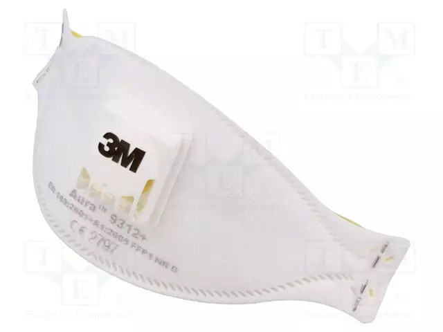 PUOLINAAMARI SUODATTIMELLA - FFP1 - AURA™ 9312+ - Hengityssuojaimet - 3M-7100258911 - 1