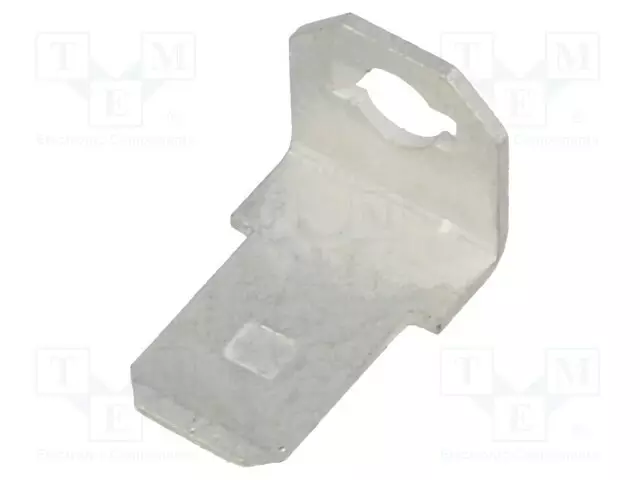 PURISTUSLIITIN - LITTEÄ - 4,8MM - 0,5MM - UROS-M2,5 - RUUVATTU - MESSINKI - Juotoskorvat ja kaapeliliittimet - PCB - KEYS1221 - 1