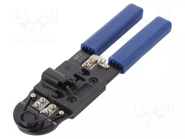 PURISTUSTYÖKALU - Krimppauspihdit RJ-liittimiin - BEX-K721 - 1