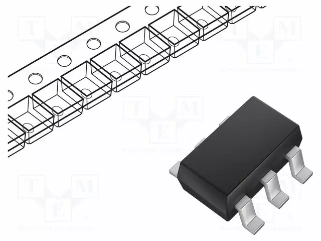 REGULAATTORI LDO,LINEAARINEN,SÄÄTÄMÄTÖN - 3,2V - LDO säätämätt. jännitestabilisaattorit - AP2121AK-3.2TRG1 - 1