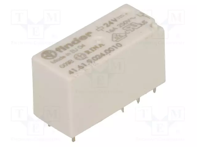RELE - SPDT - UKELAN: 24VDC - 30A - 16A/250VAC - PCB - Pienoisreleet - 41.61.9.024.001 - 1