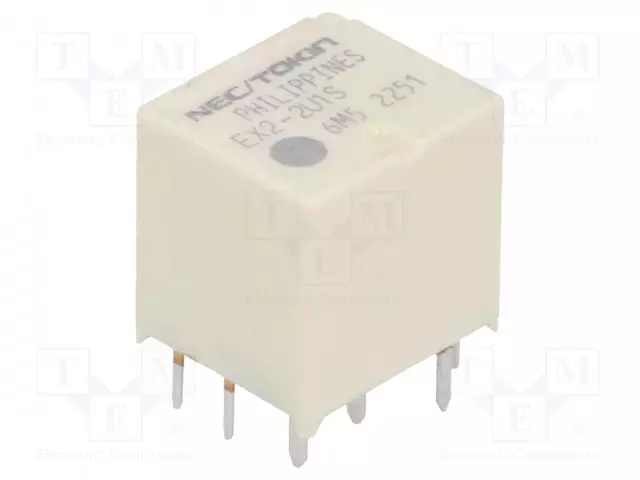 RELE - SPDT X2 - UKELAN: 12VDC - 30A - AUTOSULAKE - Autoreleet - EX2-2U1 - 1