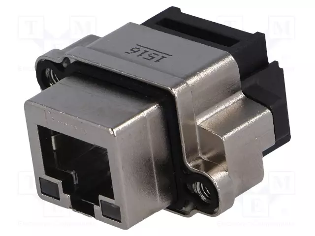 LIITIN: RJ45 - PISTORASIA - CAT: 5 - LED DIODIN KANSSA - 8P8C - IP68 - RJ liittimet - MRJR-5381-M1 - 1