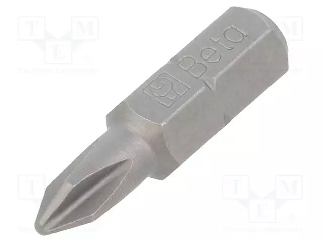 SCREWDRIVER BIT: PHILLIPS - PH1 - 1/4" - OVERALL LEN: 25MM - Ruuvauskärjet - BE861PH1 - 1