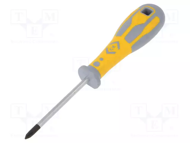 RUUVIMEISSELI: STANDARDI - PHILLIPS - PH1 - DEXTRO - TERÄN PIT: 80MM - Ruuvimeisselit ja sarjat - CK-T49112-1 - 1