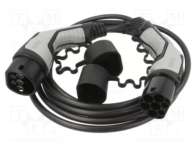 EMOBILITY: CABLE - 1X0.5MM2,3X4MM2 - 250VAC - 8KW - IP44 - SINGLE-PHASE - Sähköauton latauskaapelit - 1627801 - 1
