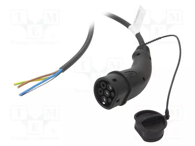 EMOBILITY: CABLE - 1X0.5MM2,3X6MM2 - 250VAC - 11KW - IP44 - 5M - 32A - Sähköauton latauskaapelit - 8811504004440A1 - 1