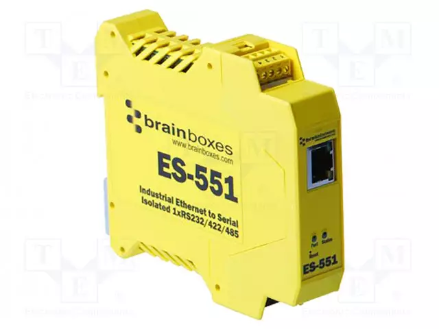 SARJAPORTTIPALVELIN - PORTTIEN LUKU: 2 - 8÷30VDC - DIN-KISKOLLE - Teollisuusverkot - ES-551 - 1