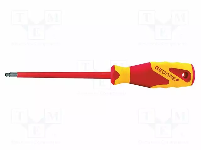 SCREWDRIVER: INSULATED - HEX KEY,SPHERICAL - HEX 8MM - Ruuvimeisselit ja sarjat - GEDORE-2824531 - 1