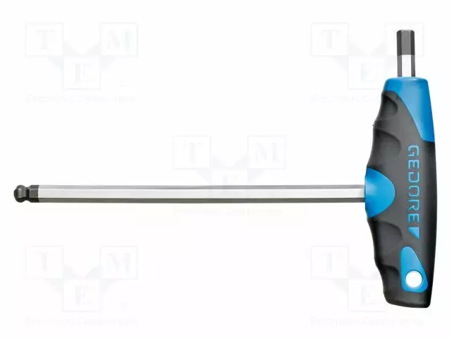 SCREWDRIVER: STANDARD - HEX KEY,SPHERICAL - 10MM - Ruuvimeisselit ja sarjat - GEDORE-2507471 - 1