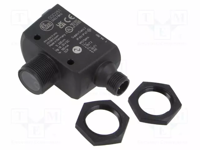 SENSOR: LASER - DISTANCE - RANGE: 50MM÷2M - 18÷30VDC - ABS,PBT,PPSU - Teollisuus mittausanturit - OGD251 - 1
