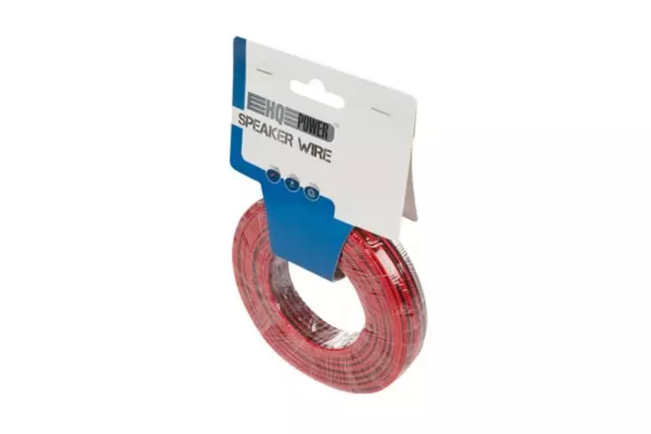 SPEAKER WIRE - RED/BLACK - 2 x 0.75 mm² - 25 m - Kaiutinkaapelit - HQLW10001 - 1