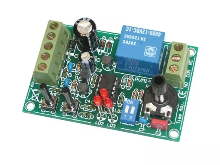 START-STOP AJASTIN (1s - 60h) - Whadda tehdaskootut moduulit - WMT141 - 1