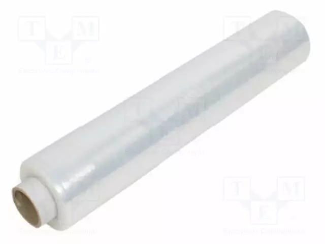STRETCH-KALVO - LEV: 0,5M - PAKS: 30UM - LÄPINÄKYVÄ - 1,3KG - Pakkaaminen ja suojaus - SOLID-5091 - 1