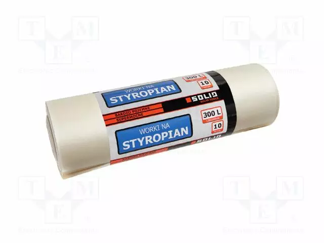 STYROFOAM BAGS - TRANSPARENT - 300L - 10PCS. - Pakkaaminen ja suojaus - SOLID-21141 - 1