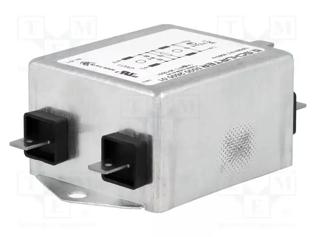 SUODATIN: HÄIRIÖSUOJA-YKSIVAIHEINEN - 250VAC - CX: 0,22UF - 12MH - Häiriönpoistosuotimet - 5500.2600.01 - 1