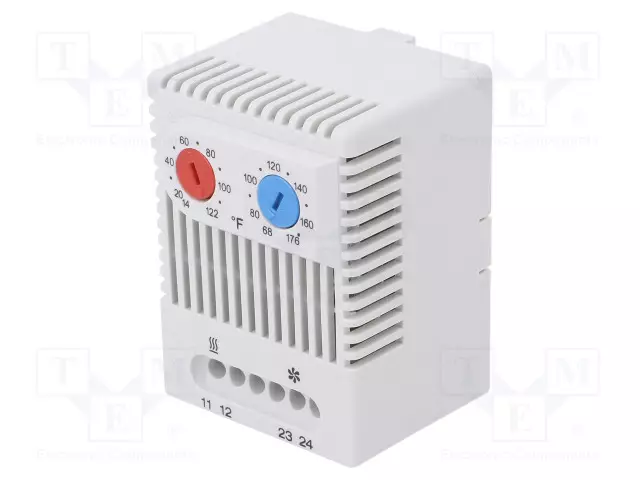 TERMOSTAATTI - NC + NO - 10A - 250VAC - RUUVILIITTIMET - IP20 - Teollisuus termostaatit - 01175.0-01 - 1