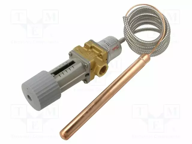 TERMOSTAATTIVENTTIILI - G 1/2" - MESSINKI - AVTA - 0÷16BAR - 2M - Teollisuuskalusteet - 003N0041 - 1