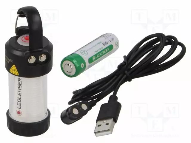 TORCH: CAMPING - IP66 - MAGNETIC CHARGING SYSTEM - 40H - MUSTA - Taskulamput ja otsalamput - LEDLENSER-502231 - 1