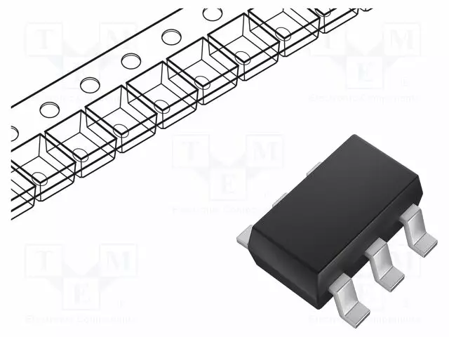 TRANSISTORI: PNP X2 - BIPOLAARI - 65V - 0,1A - SOT363 - Transistorit - BC856BS-R1 - 1